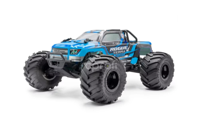 ROGUE TERRA SPORT RTR bezkartáčový Monster Truck 4WD, modrý