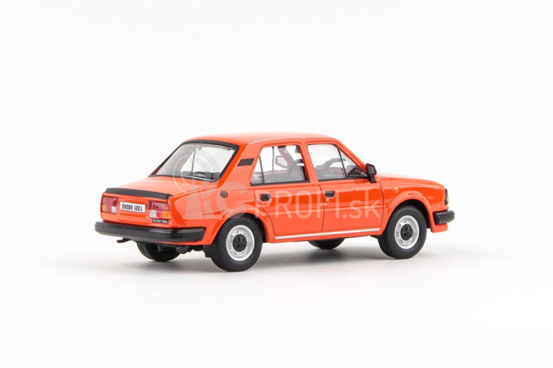 Abrex Škoda 120L (1984) 1:43 - oranžová brilantná