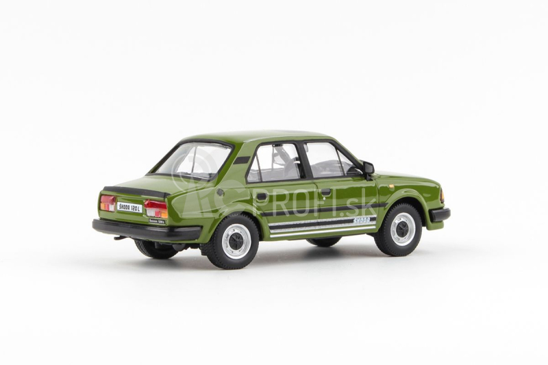 Abrex Škoda 120L (1984) 1:43 - zelená olivová