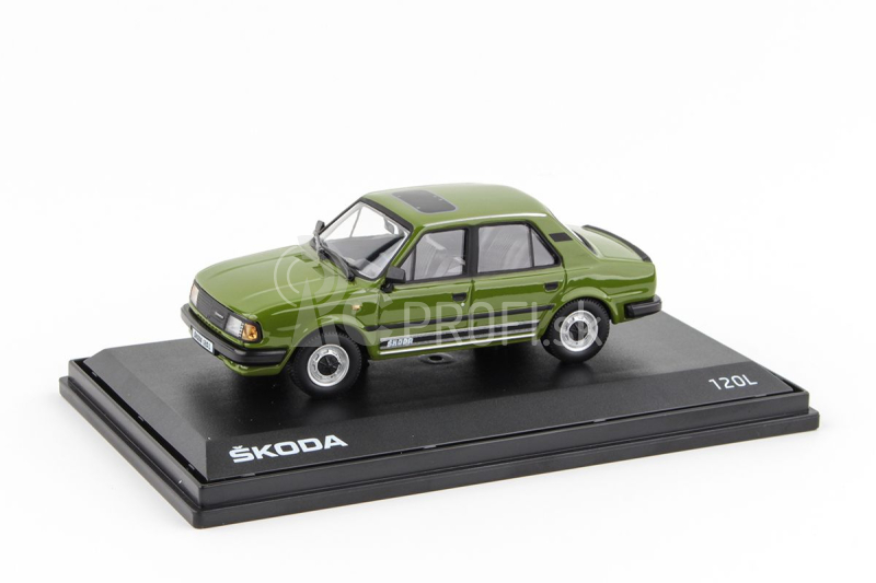 Abrex Škoda 120L (1984) 1:43 - zelená olivová