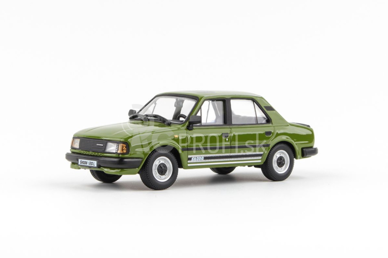 Abrex Škoda 120L (1984) 1:43 - zelená olivová