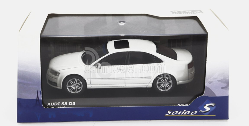 Solido Audi A8 S8 (d3) 2010 1:43 Biela