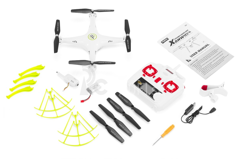 Dron Syma X5HW, biela