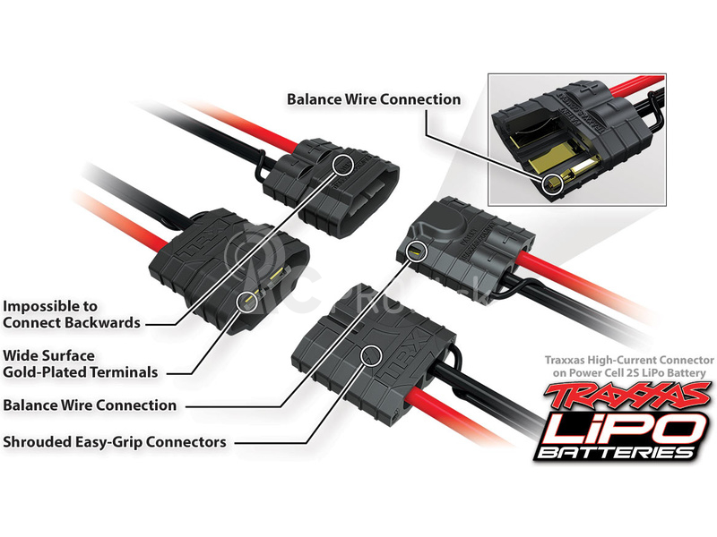 Traxxas nabíječ EZ-Peak Plus LiPo/NiMH Dual 2x50W