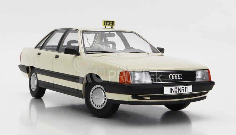 Triple9 Audi 100 (c3) Taxi 1989 1:18 Béžová