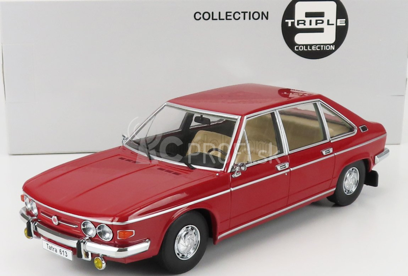 Triple9 Tatra 613 1979 1:18 červená