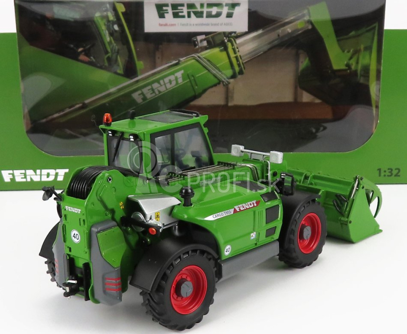 Universal hobbies Fendt T955 Nákladný teleskopický traktor 2010 1:32 Zelený