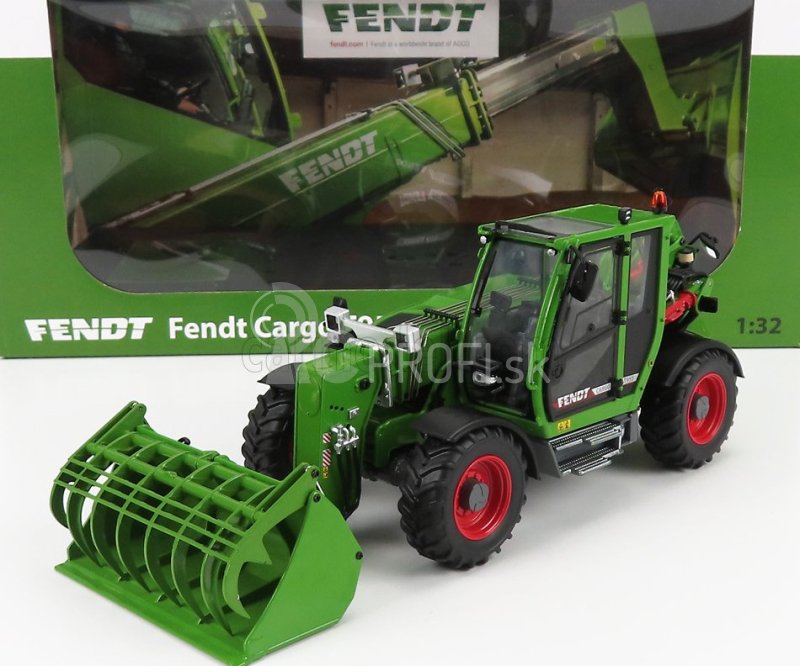 Universal hobbies Fendt T955 Nákladný teleskopický traktor 2010 1:32 Zelený