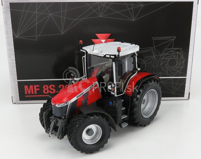 Universal hobbies Massey ferguson Mf 8s.265 Tractor 2018 1:32 Červená biela