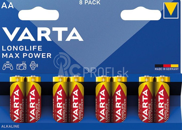 VARTA 4706 Longlife Max Power AA 8ks