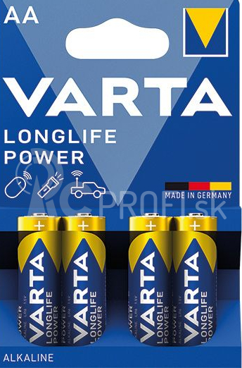 VARTA 4906 Longlife Power AA LR6 4 ks