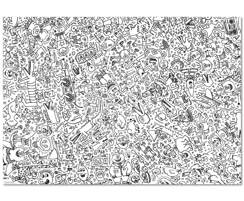 Vilac Puzzle Keith Haring 1000 dielikov