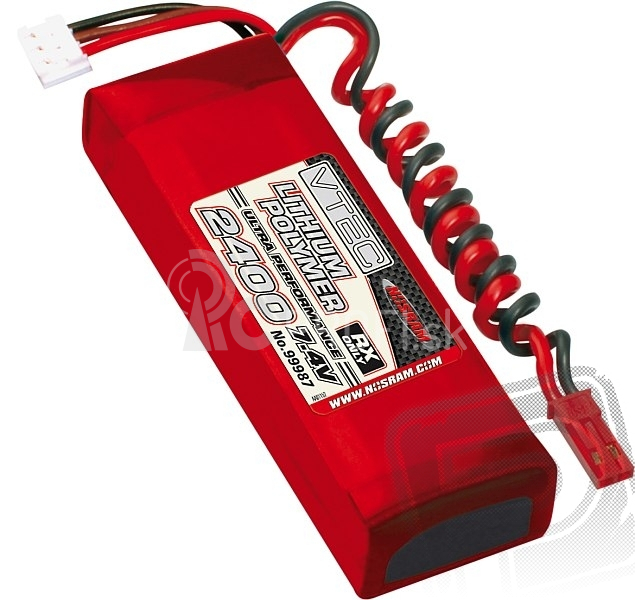 VTEC LiPo RX-sada 2/3A v řadě 2400mAh 7,4V