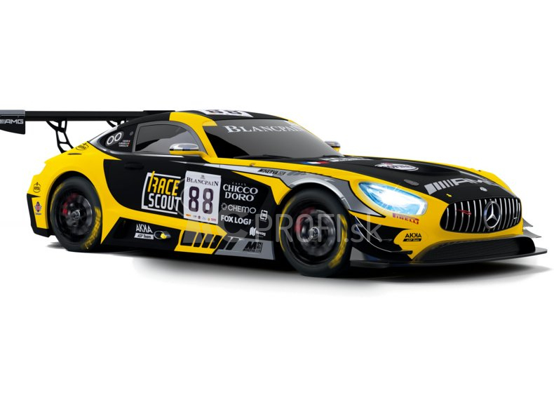 ROZBALENÉ - SCX Compact Mercedes AMG GT3 Race Scout