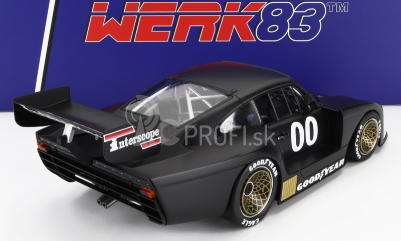 Werk83 Porsche 935 K4 Turbo Team Interscope Racing N 00 Imsa 1981 D.ongais 1:18 Matt Black