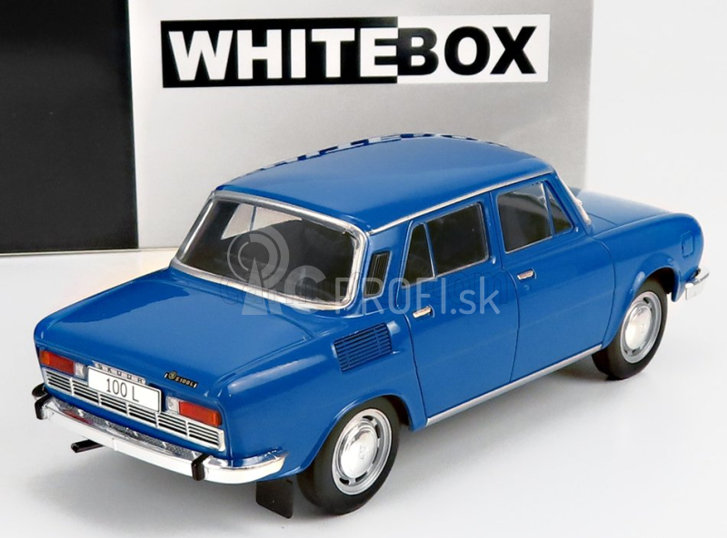 Whitebox Škoda 100l 1974 1:24 Modrá