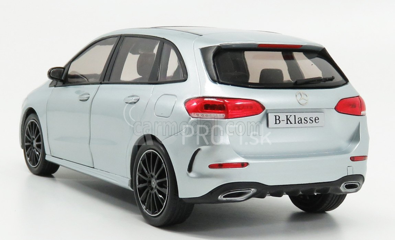 Z-models Mercedes Benz B-class (w247) 2018 1:18 Iridium Silver