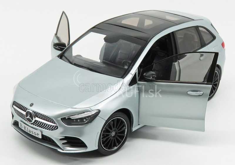 Z-models Mercedes Benz B-class (w247) 2018 1:18 Iridium Silver