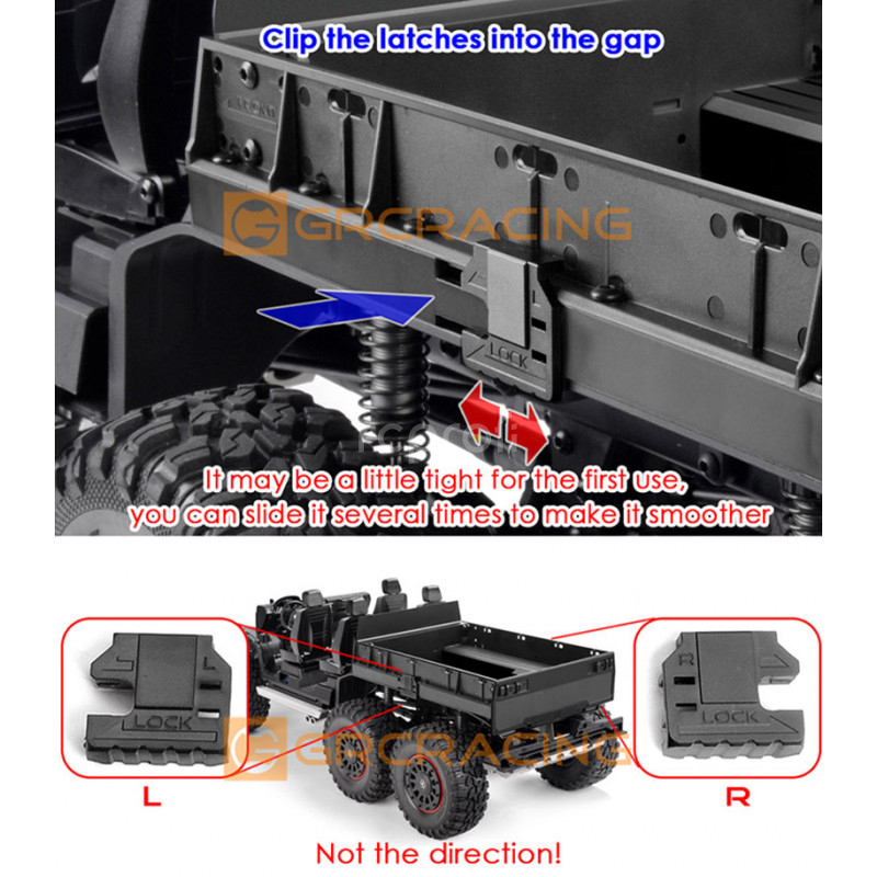 Zadný kit karosérie pre TRX-6 Mercedes-Benz G63