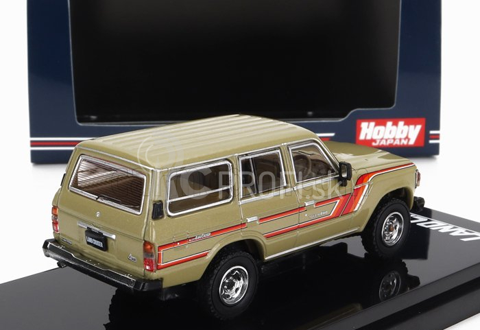 Zapaľovanie modelu Toyota Land Cruiser Fj60 Gx 1981 1:64 Písek