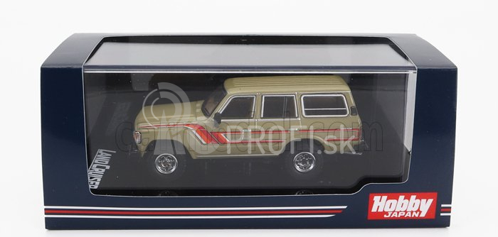 Zapaľovanie modelu Toyota Land Cruiser Fj60 Gx 1981 1:64 Písek