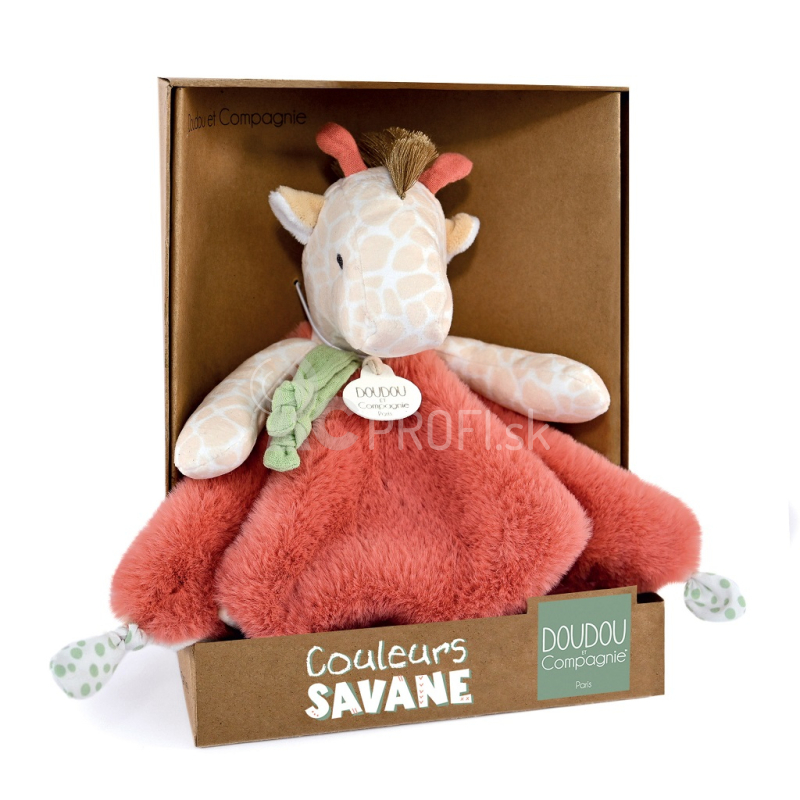 Žirafa Doudou Couleurs Savane 25 cm