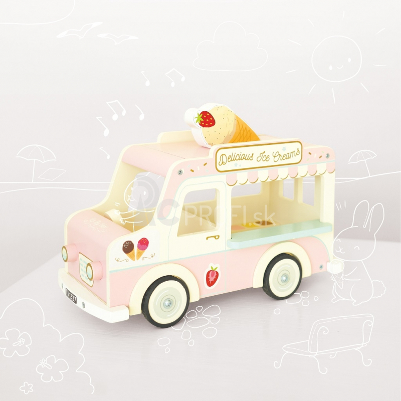 Zmrzlinová dodávka Le Toy Van