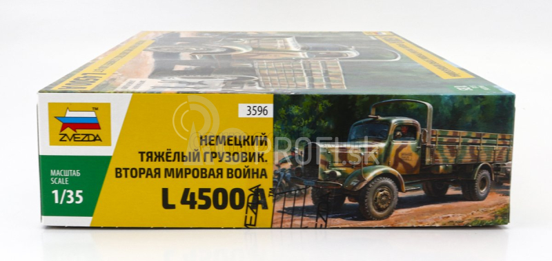 Zvezda Mercedes Benz L4500f Truck Military 1944 1:35 /