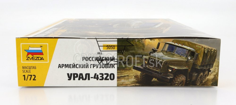 Zvezda Ural 4320 Ruský vojenský nákladný automobil 1:72 /