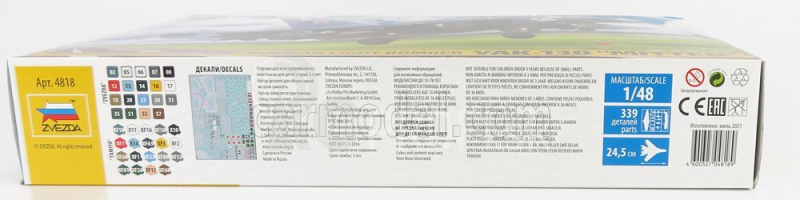 Zvezda Yakovlev Yak 130 Mitten Lietadlo vojenské 1996 1:48 /