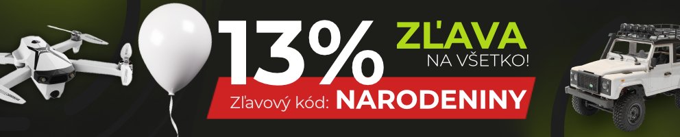 13% zl'ava na VŠETKO!